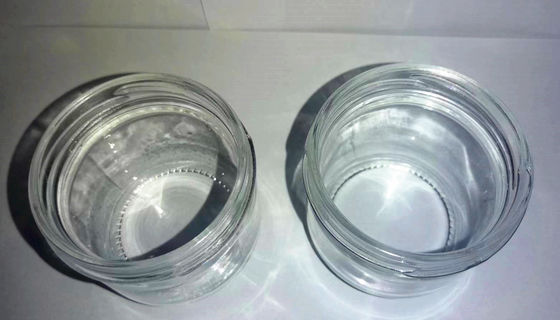 고 투명 캐비아르 유리 잔 표준 120ml 금속 뚜??
