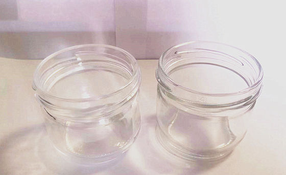 고 투명 캐비아르 유리 잔 표준 120ml 금속 뚜??