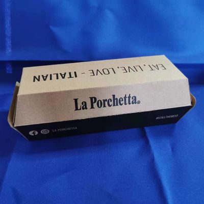 Window Cardboard Gift Packaging Box Suitable Pizza Packaging Option Offering Protection and Visibility for Food Products