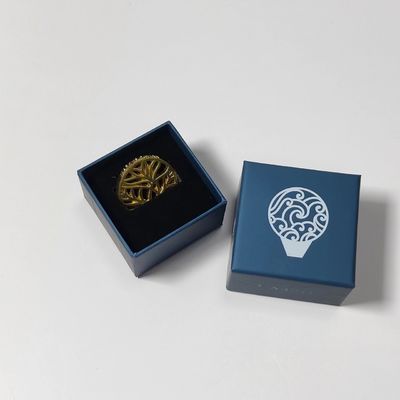 2024 신디자인 캐비어 틴 오픈어 선물 상자 키 선물 상자 로고 50x50x38mm