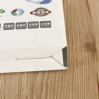 밸브 종이 LED 램프 포장 상자, 접이 가능한 램프 포장 상자