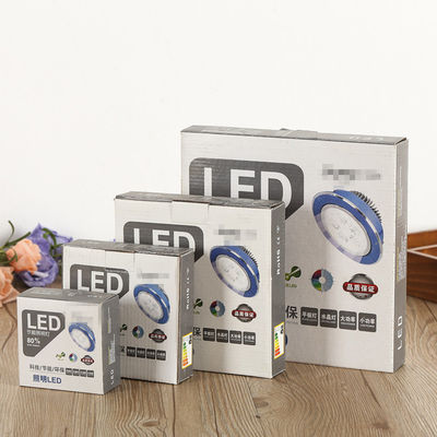 밸브 종이 LED 램프 포장 상자, 접이 가능한 램프 포장 상자