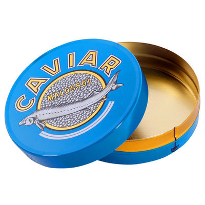 125g 250g 캐비아어 포장 캔 캔 맞춤 색상 ISO 9001 승인