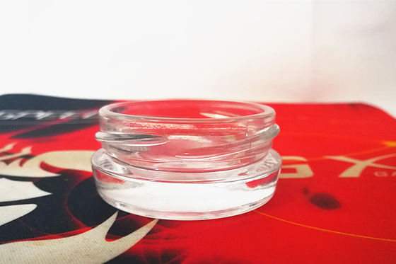 도매 높은 투명한 0.5oz 15-20그램 유리 캐비어 병 다른 색상의 금속 뚜??