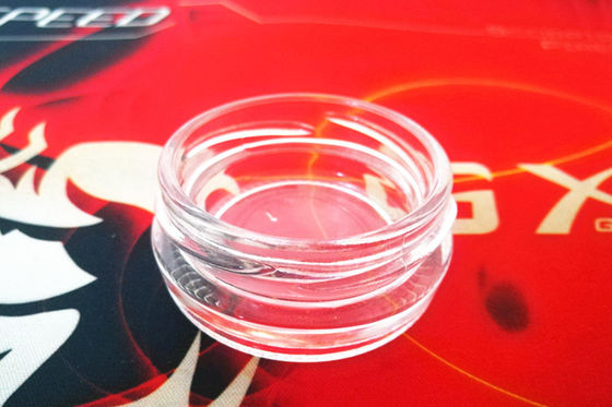 도매 높은 투명한 0.5oz 15-20그램 유리 캐비어 병 다른 색상의 금속 뚜??