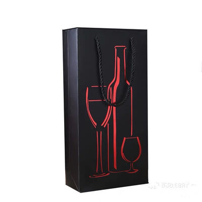 광택지 술병 선물 부대, 단 하나 포도주 부대를 입히는 와니스