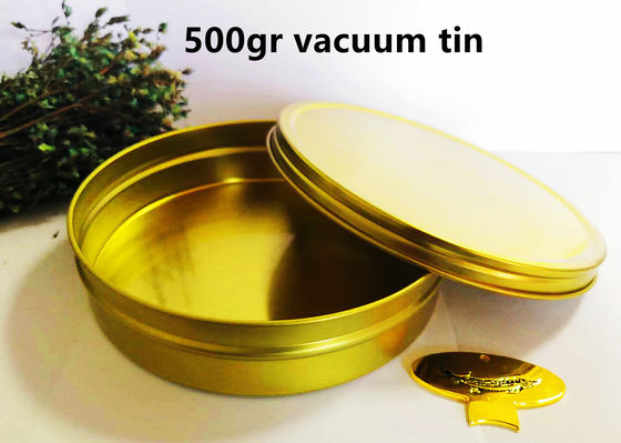진공 빈 캐비아르 캔 식품 등급 포장 500g